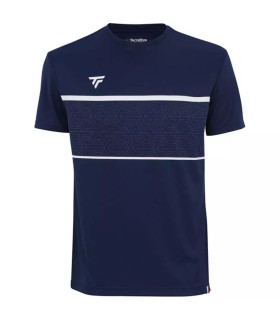 Camiseta Azul Marinho Tecnifibre Team Tech para Menino | Ipontennis