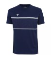 Camiseta Azul Marinho Tecnifibre Team Tech para Menino | Ipontennis