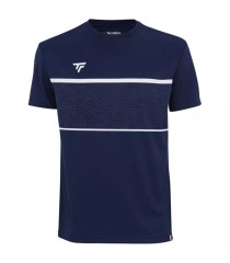 Maglietta Blu Navy Tecnifibre Team Tech per Bambino | Ipontennis