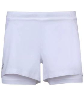 Babolat Junior Short de Sport pour Fille Blanc | Ipontennis