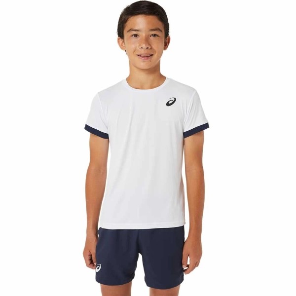 Asics Junior White T-Shirt1