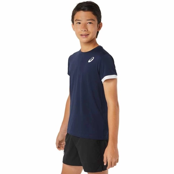 Asics Junior Navy blue T-Shirt3
