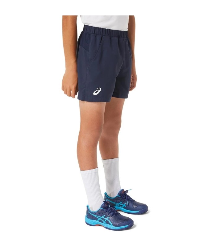 Asics Junior Short Blu Marino | Ipontennis