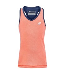 Babolat Play Girl Tank Top Coral Azul Marinho | Ipontennis