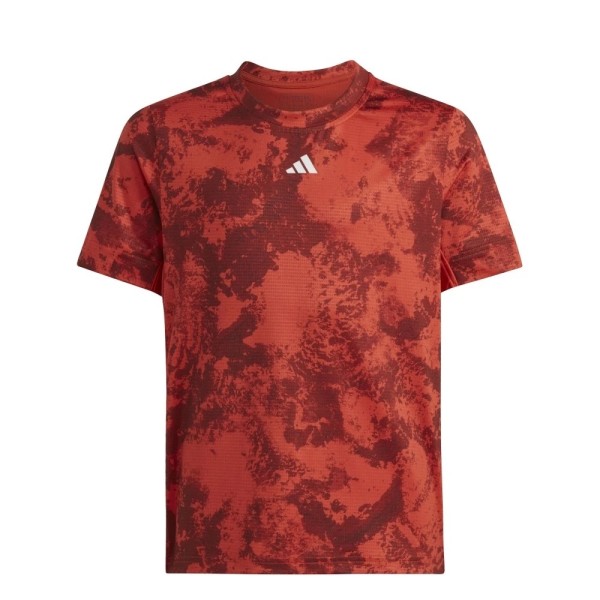 T-shirt Rouge Junior Paris de Adidas | Ipontennis