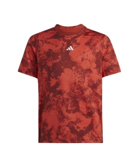 Camiseta Vermelha Júnior Paris da Adidas | Ipontennis