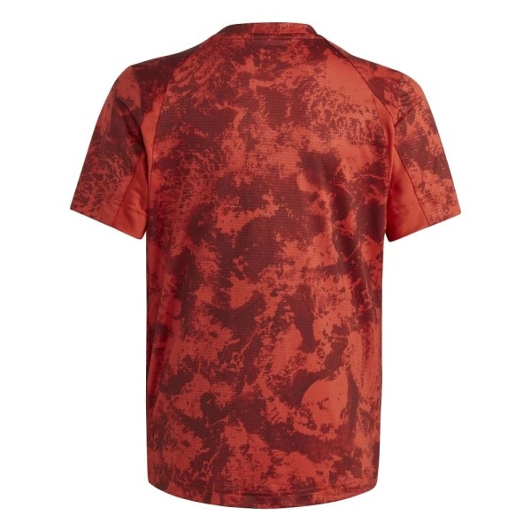 Rotes Junior Paris T-Shirt von Adidas | Ipontennis