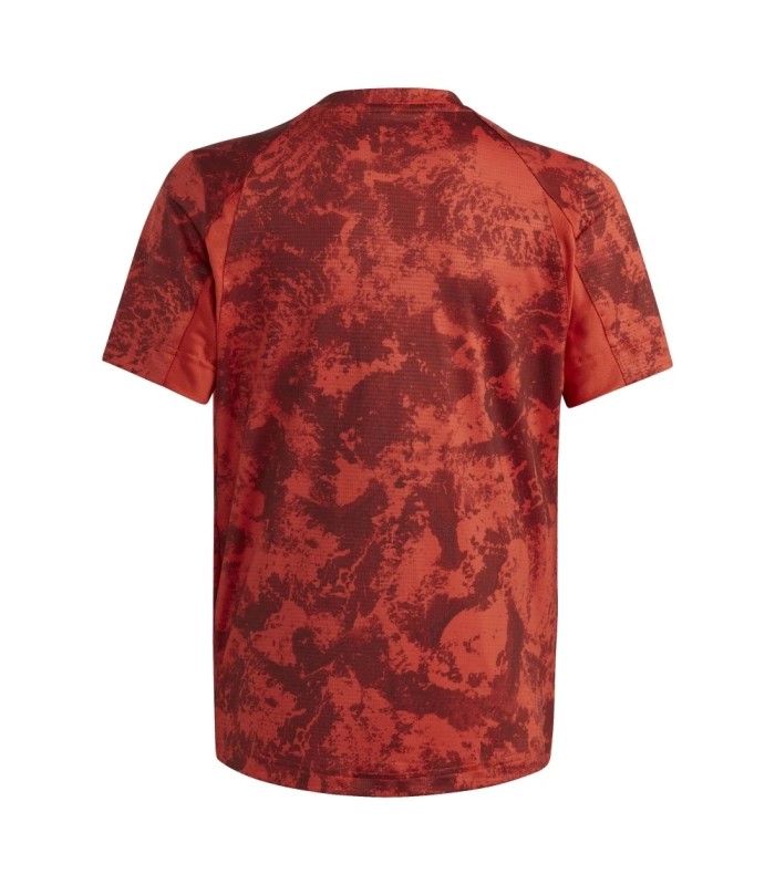 T-shirt Rouge Junior Paris de Adidas | Ipontennis