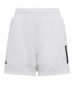 Adidas Junior Club 3 Rayures Short Blanc | Ipontennis