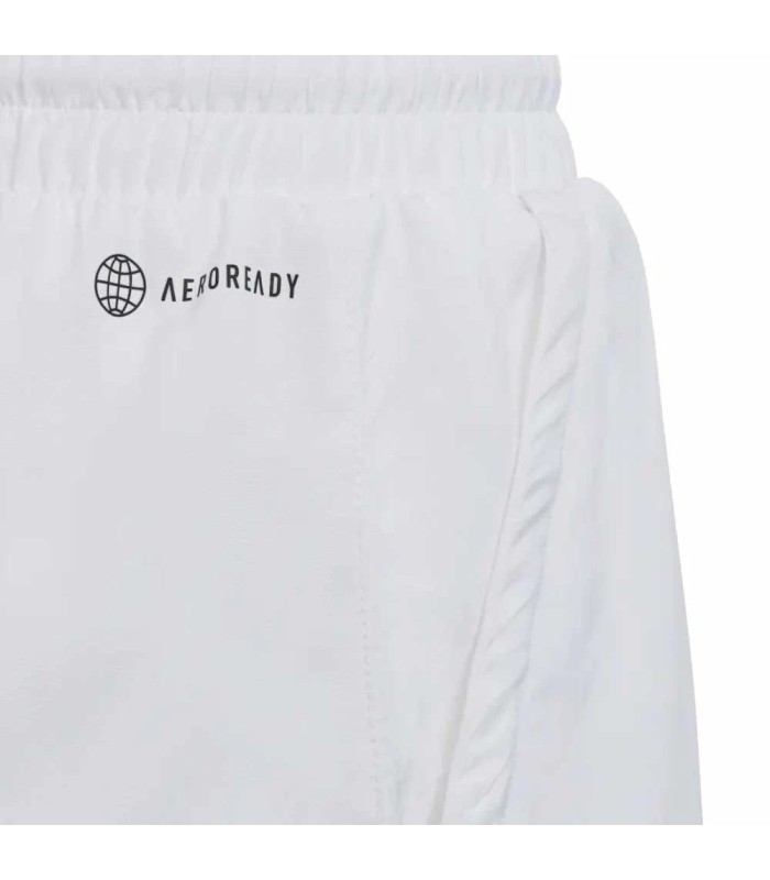Adidas Junior Club 3 Rayures Short Blanc | Ipontennis