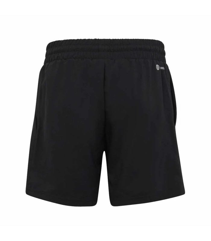 Adidas Junior Club 3 Stripes Full Black Short | IPONTENNIS