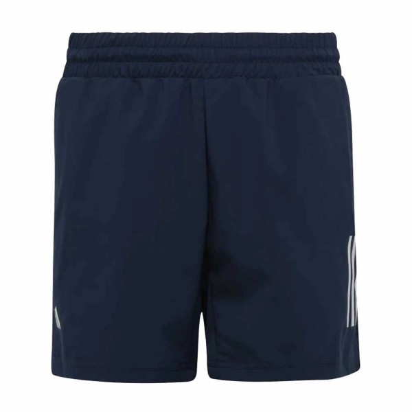 Adidas Junior Club 3 Strisce Pantaloncini Blu Marino | Ipontennis