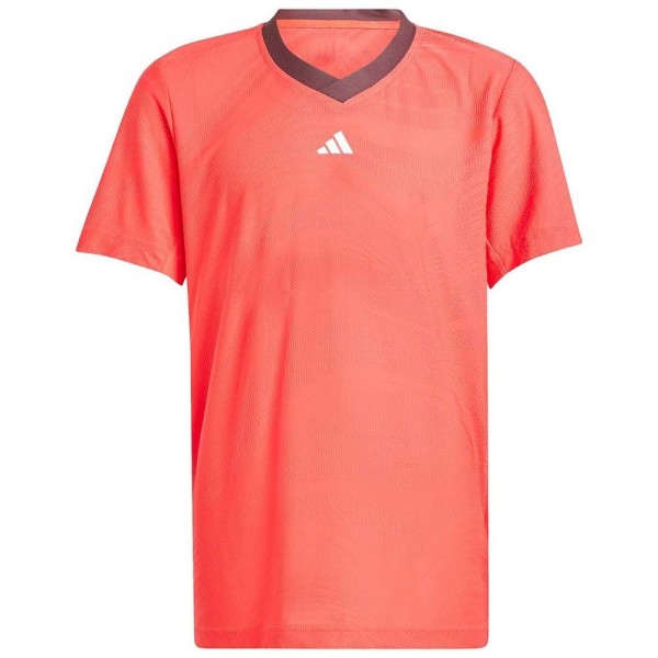 Adidas Pro Junior Rotes T-Shirt | Ipontennis