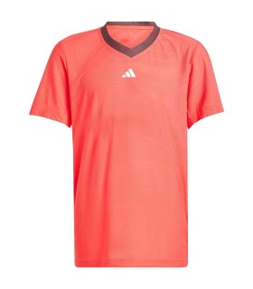 Adidas Pro Junior Rotes T-Shirt | Ipontennis