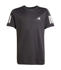 Adidas Club 3-Stripes Black Junior T-Shirt