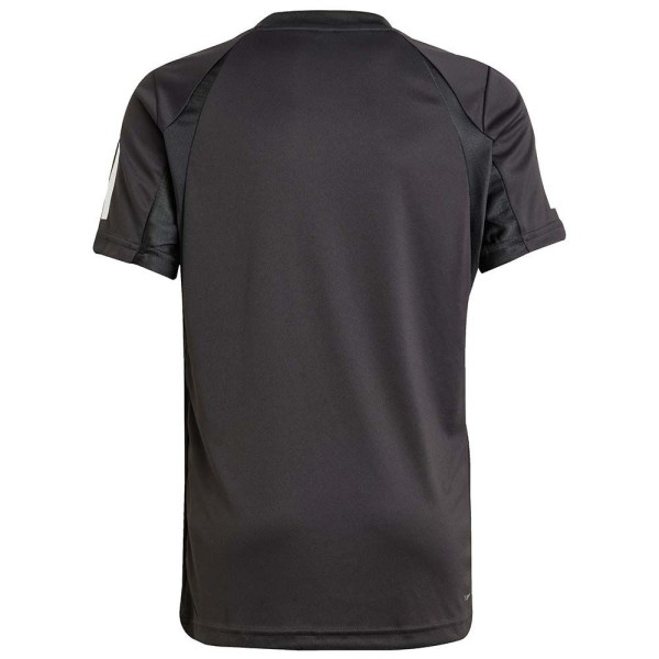 Schwarzes Junior Adidas Club 3-Stripes T-Shirt | Ipontennis