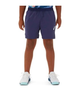 Marineblaue Shorts für Jungen von Asics | Ipontennis