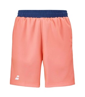 Babolat Play Short Kinder Blau Rosa | Ipontennis