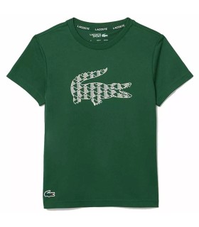 Camiseta Verde Júnior da Lacoste | Ipontennis