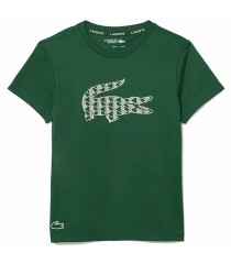 Grünes Junior-T-Shirt von Lacoste | Ipontennis