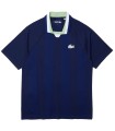 Lacoste Sport navy blue seamless polo