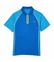 Polo azul de ténis Ultra Dry da Lacoste | Ipontennis