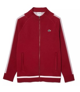 Lacoste Tennis x Novak Djokovic Burgundy Jacket