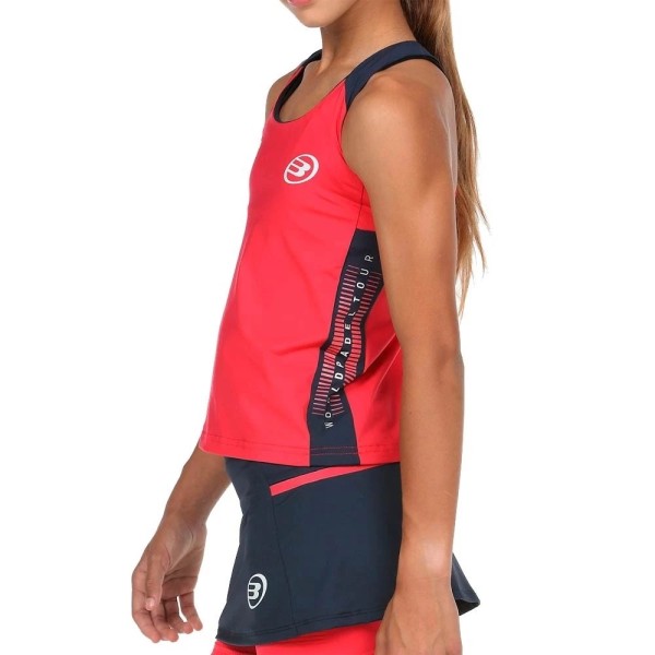 Bullpadel Junior Ravolta Red tank top | IPONTENNIS
