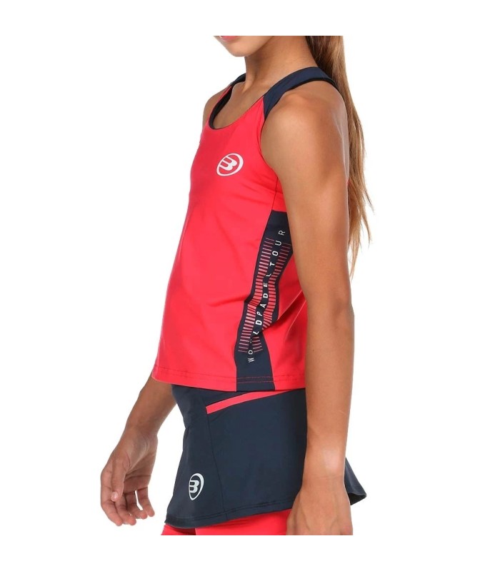 Bullpadel Junior Ravolta Red tank top2