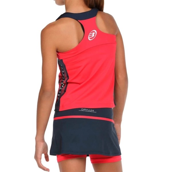 Camiseta sem mangas Bullpadel Junior Ravolta Vermelha | Ipontennis