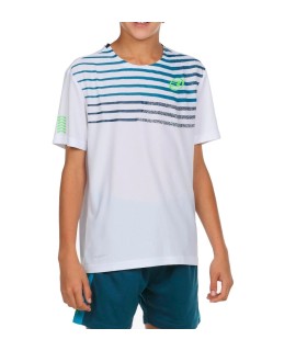 T-shirt Blanc Bullpadel Junior Cumbal | Ipontennis