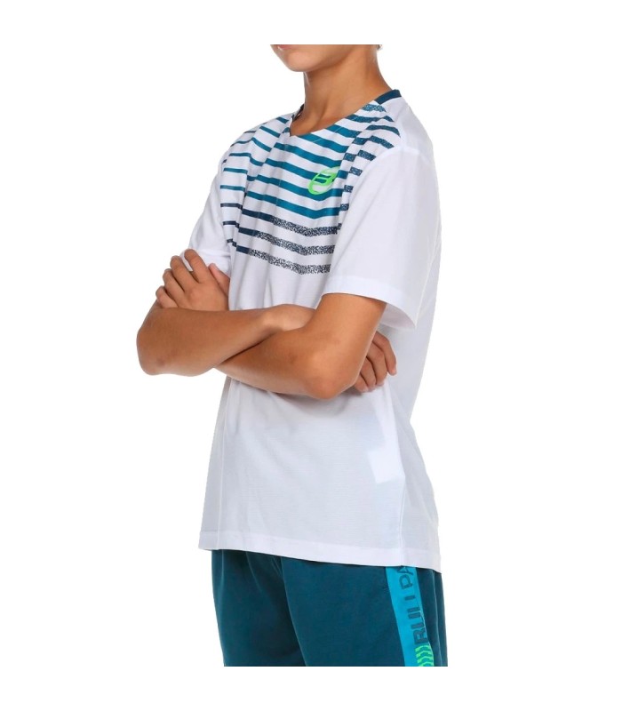 Bullpadel Junior Cumbal White T-shirt2