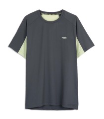 Camiseta Nox Pro Cinza Escuro Verde | Ipontennis