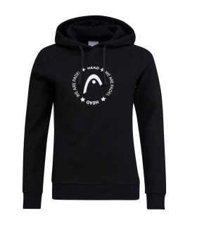 Sweatshirt Preta de Mulher Head Padel | Ipontennis