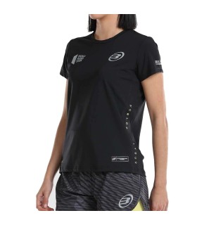 T-shirt Noire Bullpadel Llama | Ipontennis