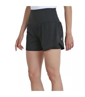 Bullpadel Rival Short Noir pour Femme | Ipontennis