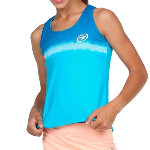 Camiseta sem mangas Bullpadel Junior Eguez Azul | Ipontennis