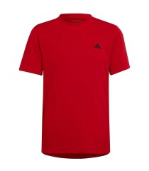 Camiseta Vermelha Júnior de Tênis Adidas Club | Ipontennis