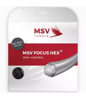 Cuerda MSV Focus Hex Negra 12m 1