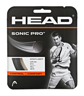 CORDAGE HEAD SONIC PRO NOIR 12M | Ipontennis