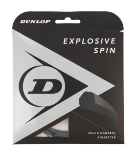 Cuerda Dunlop Explosive Spin Negra 12m 1