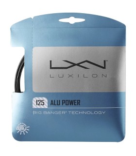 Cuerda Luxilon Alu Power Negra 12m 1