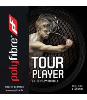 Cuerda Polyfibre Tour Player Negra 12m 1