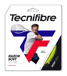 Cuerda Tecnifibre Razor Soft Lime 12m 1