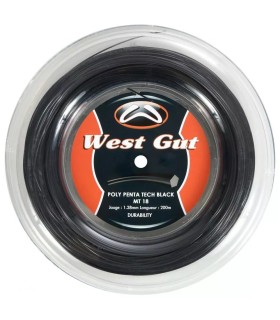 Bobina de 200m West Gut Poly Penta Negra MT18 1