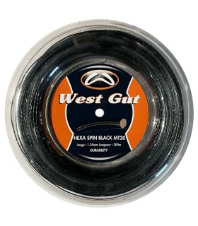 Bobina de 200m West Gut Hexa Spin Negra MT20 1