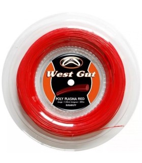 Bobina de 200m de Cordaje West Gut Poly Plasma Rojo MT21 1