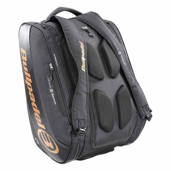 Paletero Bullpadel Vertex 04 2025 Preto Ouro | IPONTENNIS
