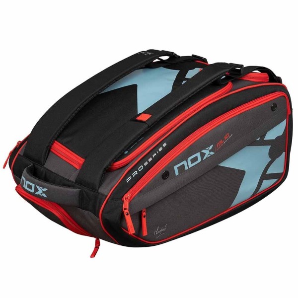Nox ML10 Competition XL Compact Gray Red Thermal Bag | IPONTENNIS
