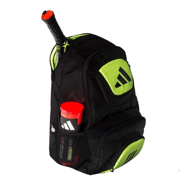 Mochila Adidas Pro Tour preta e verde | IPONTENNIS